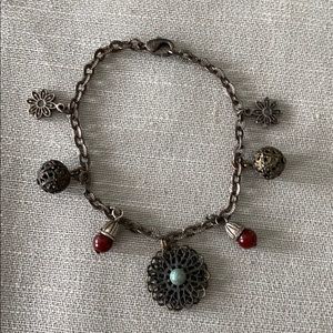 Lucky Bracelet and light green beaded bracelet